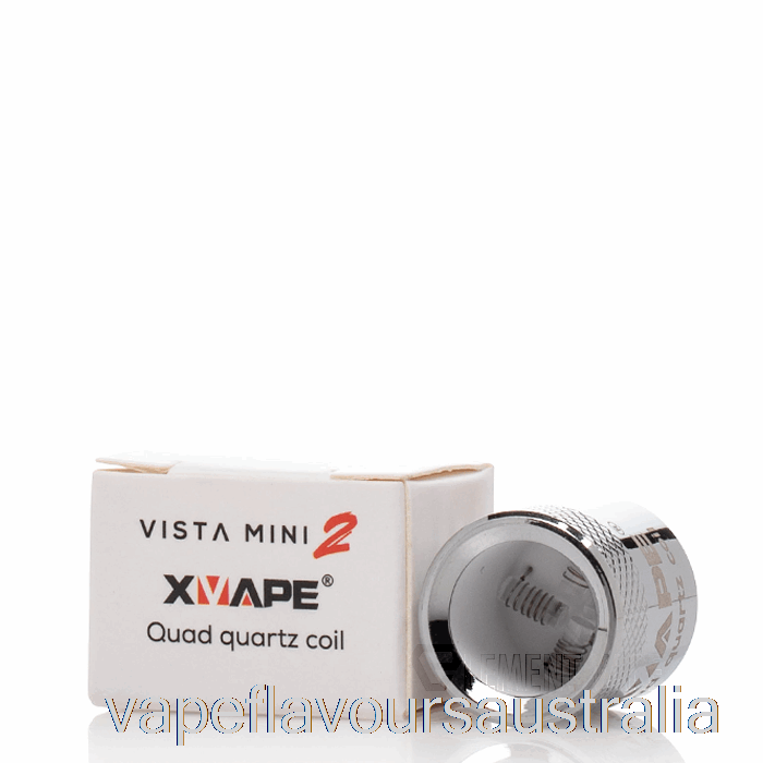 Vape Nicotine Australia XVape Vista Mini 2 Replacement Coils Quad Quartz Heating Atomizer